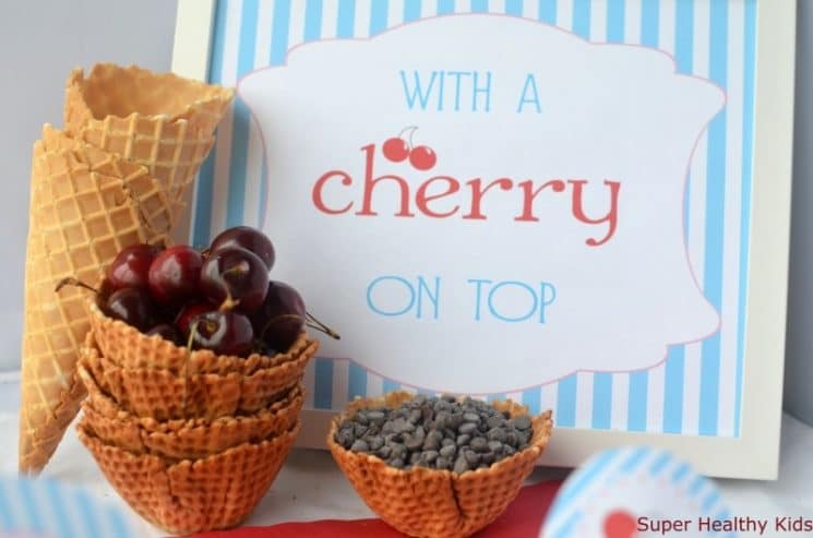 Cherry Chocolate Chip Ice Cream Recipe. Ice Cream that tastes so fresh, you'll think it's summer!